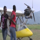 Female Pilots Delivering Health Education in Ghana